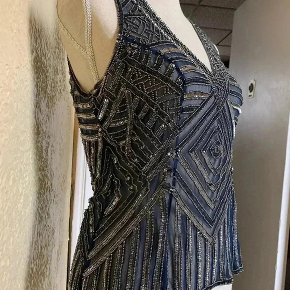 Beaded Silk Sexy Top - Picture 7 of 16